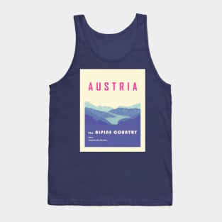 The Melodic Mountains & Lakes of Austria Tank Top